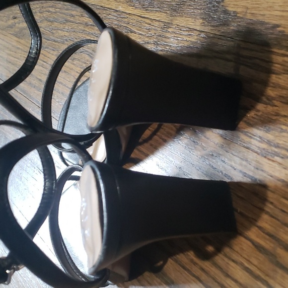Mix No. 6 Strap Black Heels - Picture 6 of 11